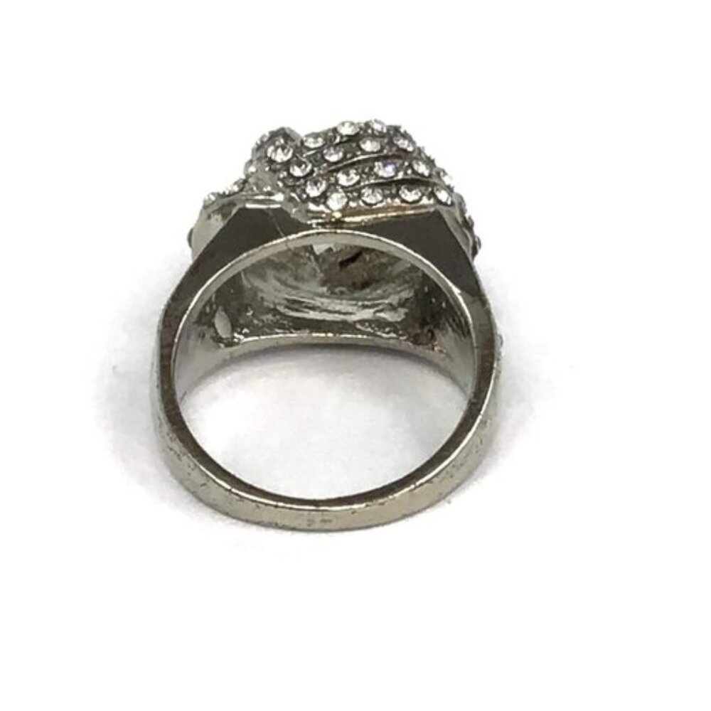 NWT Silver Women's Fashion Ring Size 8 - Picture 2 of 6